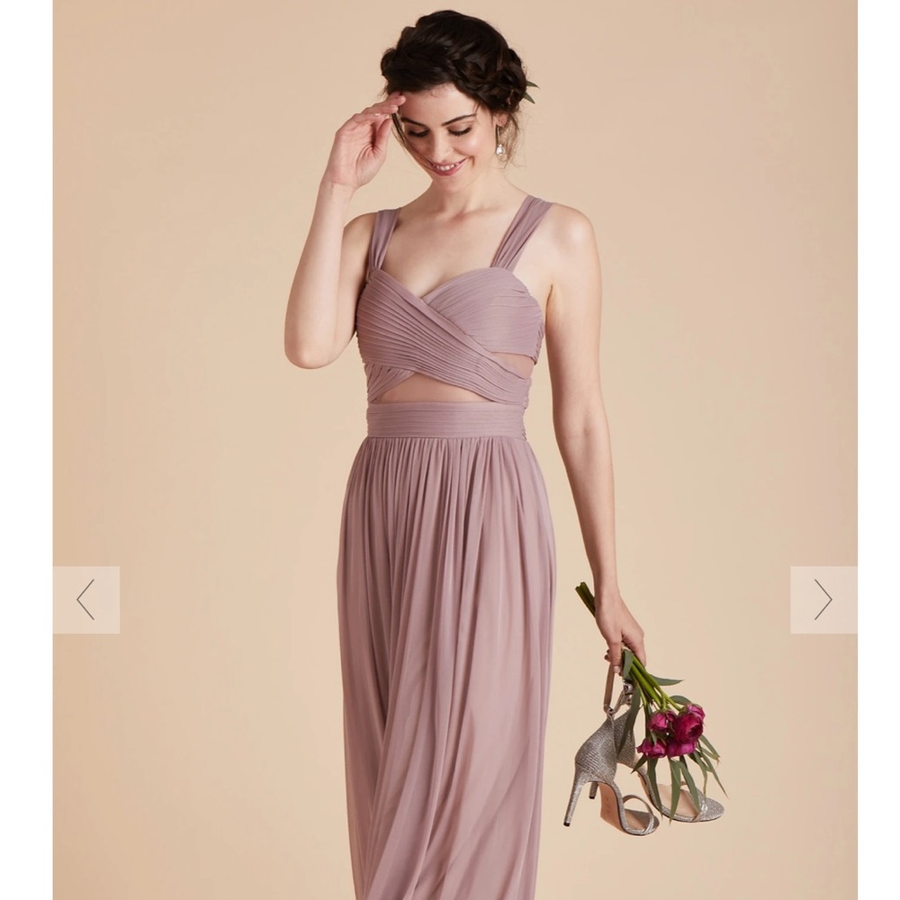 BIRDY GREY ELSYE DRESS - MAUVE SMALL